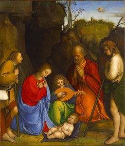 羊飼いの礼拝 作： Giovanni Agostino da Lodi